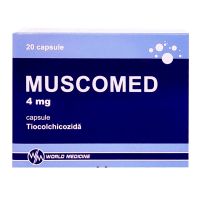 Мускомед 4мг №20 капсулы (Тиоколхикозид)